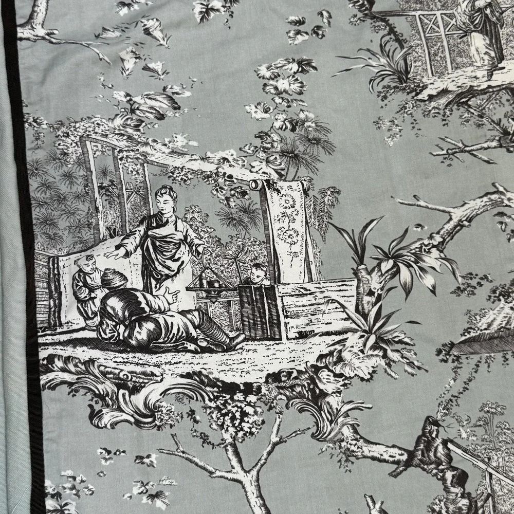 Eastern Accent Toile de Jouy‎ Duvet Cover Queen 90